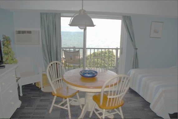 Oceanfront Room with Balcony & Kitchenette, Room #33